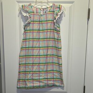 Crown & Ivy Multicolor Plaid Kids Dress